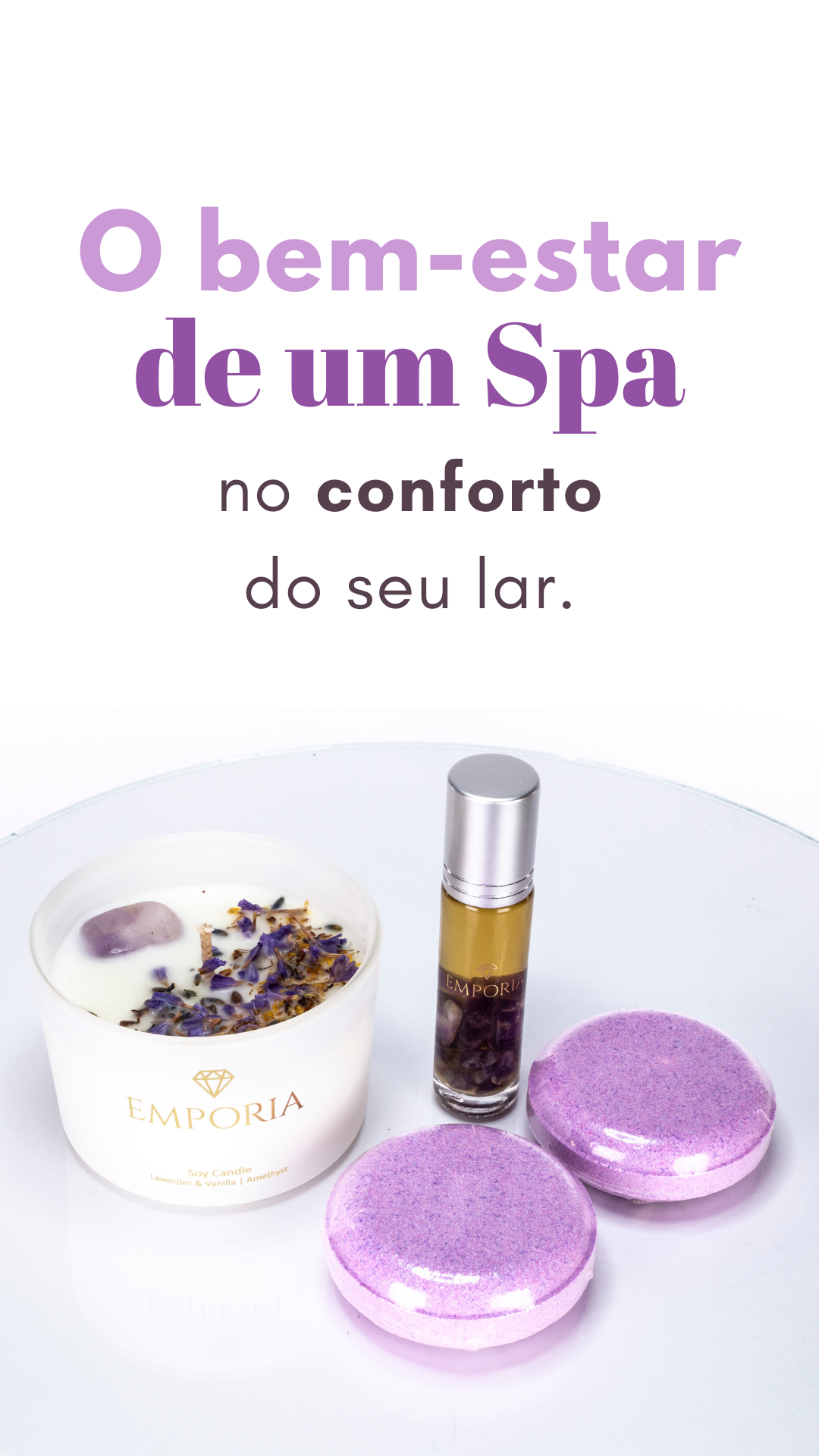 Conjunto de aromaterapia da Emporia