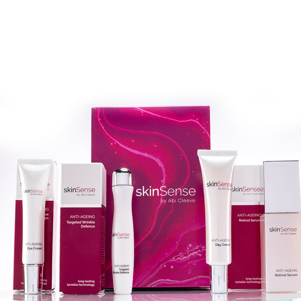 Coleção de 4 peças de tratamento antienvelhecimento SkinSense