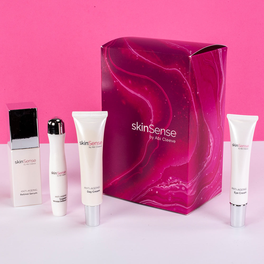 Coleção de 4 peças de tratamento antienvelhecimento SkinSense