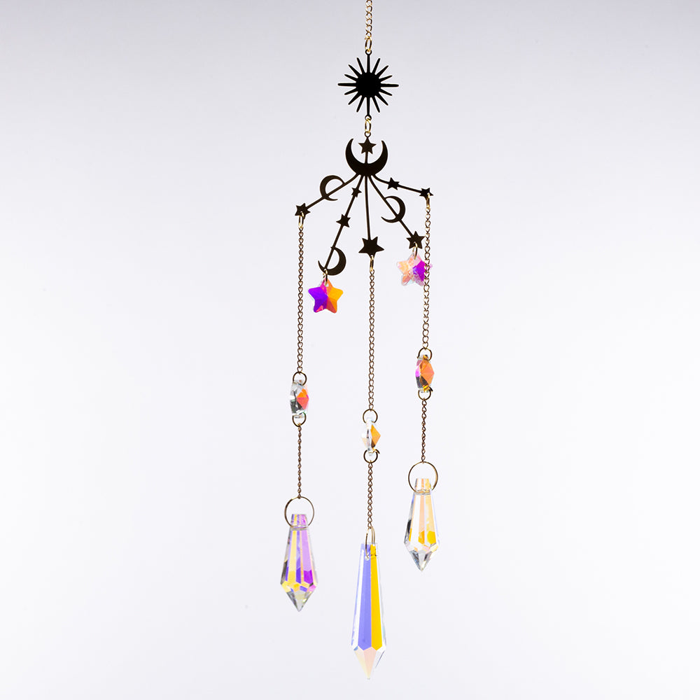 Conjunto de Apanhadores de Sol de Cristal
