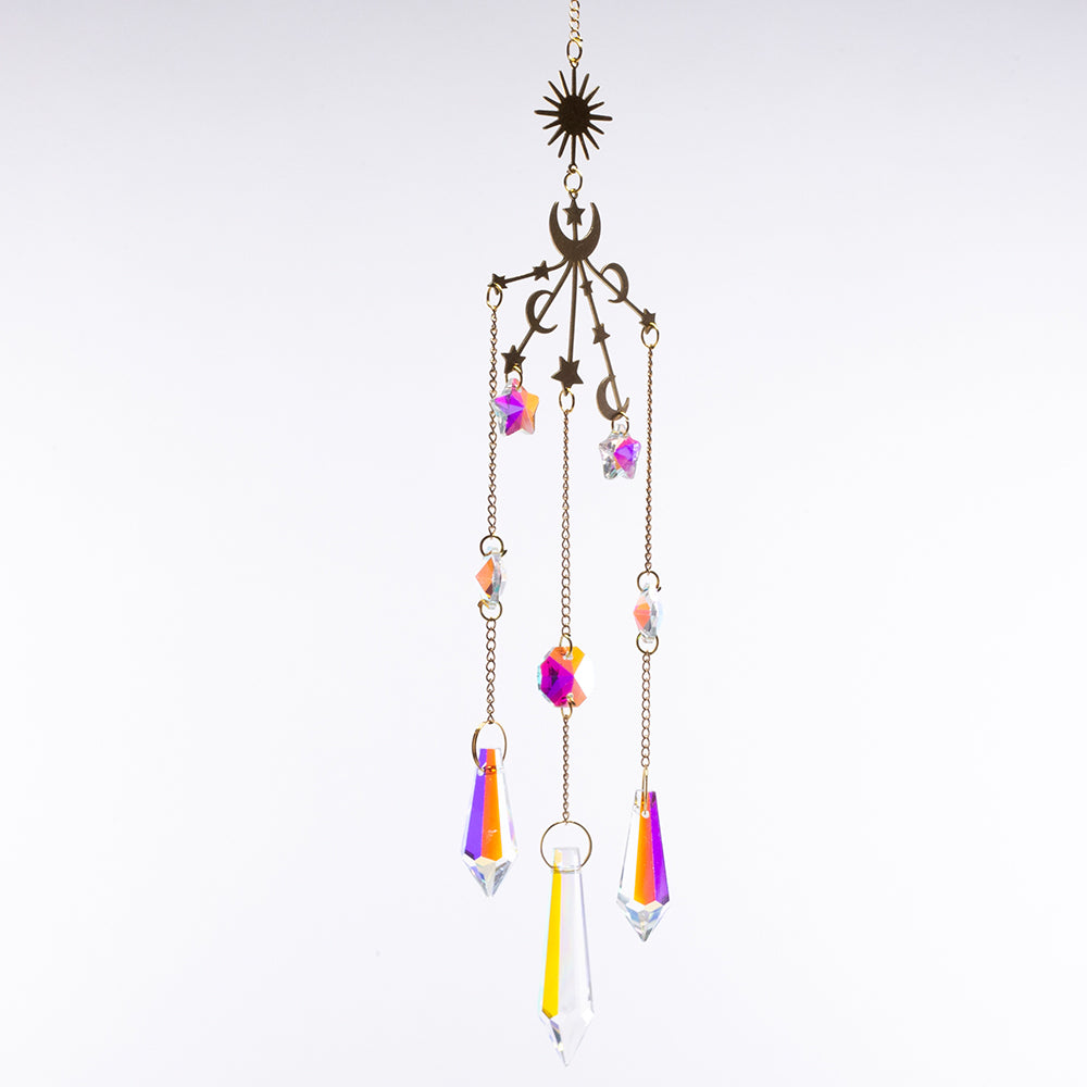 Conjunto de Apanhadores de Sol de Cristal