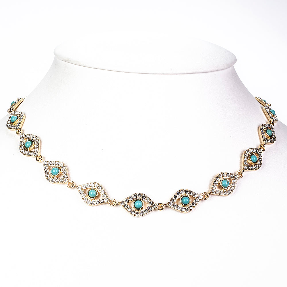 Coleção “All-Seeing Eye” - Conjunto de colar e pulseira