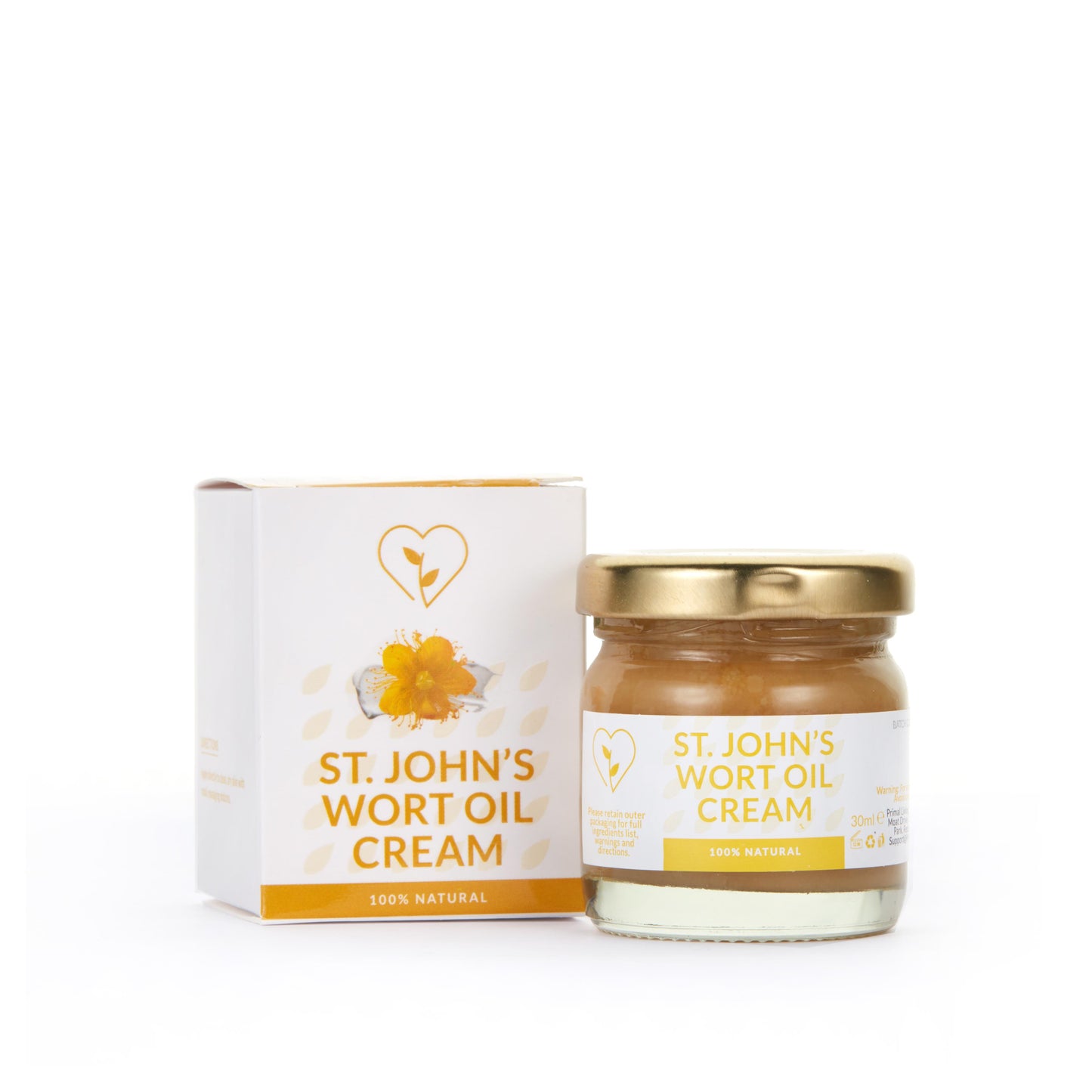 Creme de Óleo de Hipericão /100% Natural/