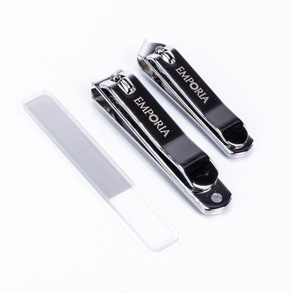 Conjunto de manicura Emporia Beauty, Cinza