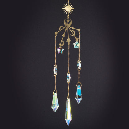 Conjunto de Apanhadores de Sol de Cristal