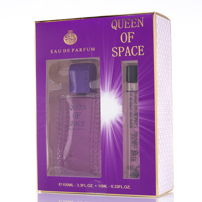 100 ml + 10 ml de Eau de Perfume "QUEEN OF SPACE BLAZING SKY " Fragrância Oriental para Mulheres