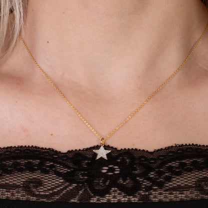 Conjunto de Prata com Banho de Ouro com Pedra da Lua Arco-íris  Contraste: Cabeca de Veado (800)